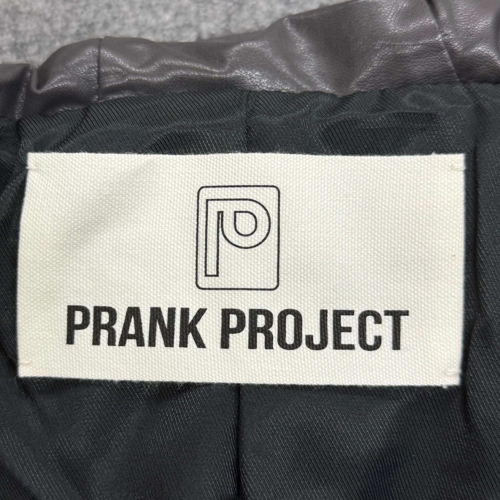 定価59400円 未使用品 PRANK PROJECT Vegan Leather Down Blouson 