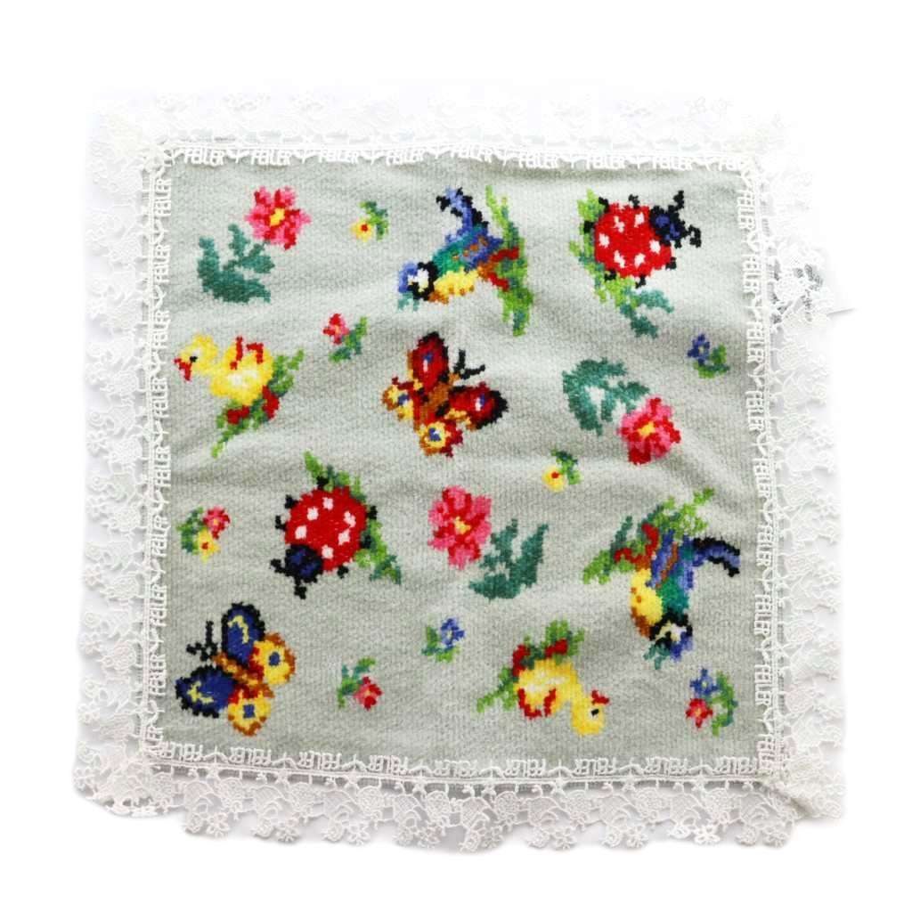 フェイラー FEILER × 近沢レース店 タオルハンカチ ハイジ マルチ