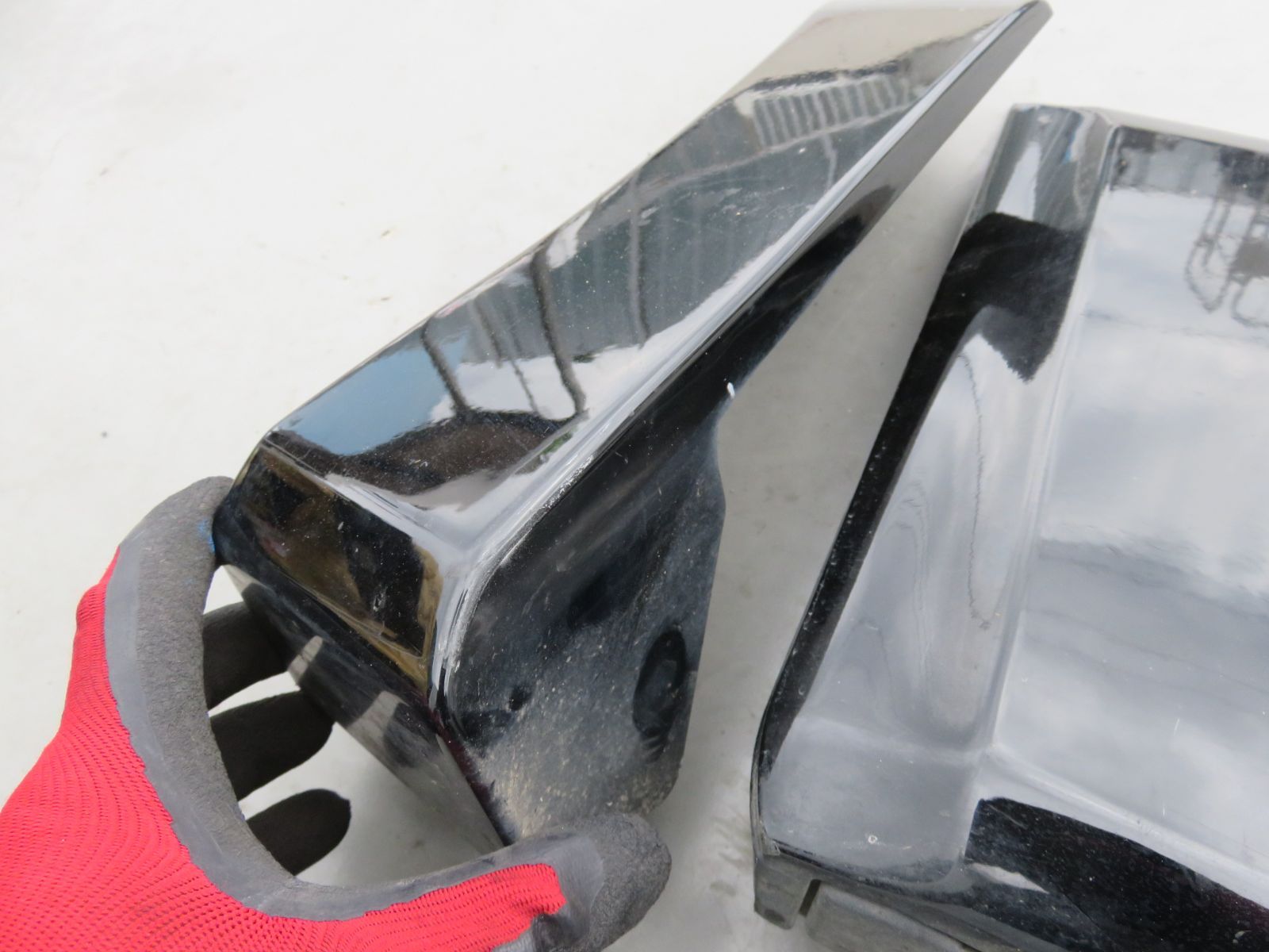 SFC2277 アルファード ヴェルファイア20系ANH20W ANH25W GGH20W GGH25W 前期 ドアプロテクター パネル サイドパネル 左前 左後 2個 黒202 左側