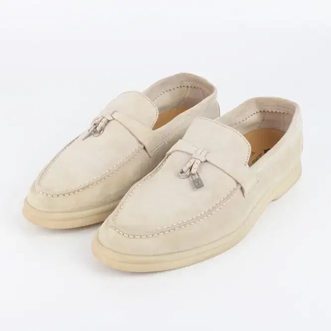 Loro Piana サマーウォーク チャームローファー サンドベージュ 36 230