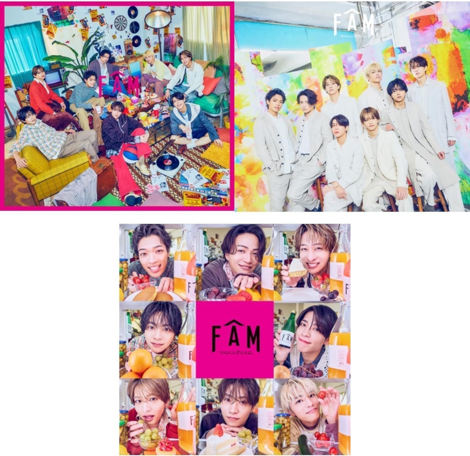 DVD 3形態セット】 Timelesz FAM｜初回限定盤A＋初回限定盤B＋