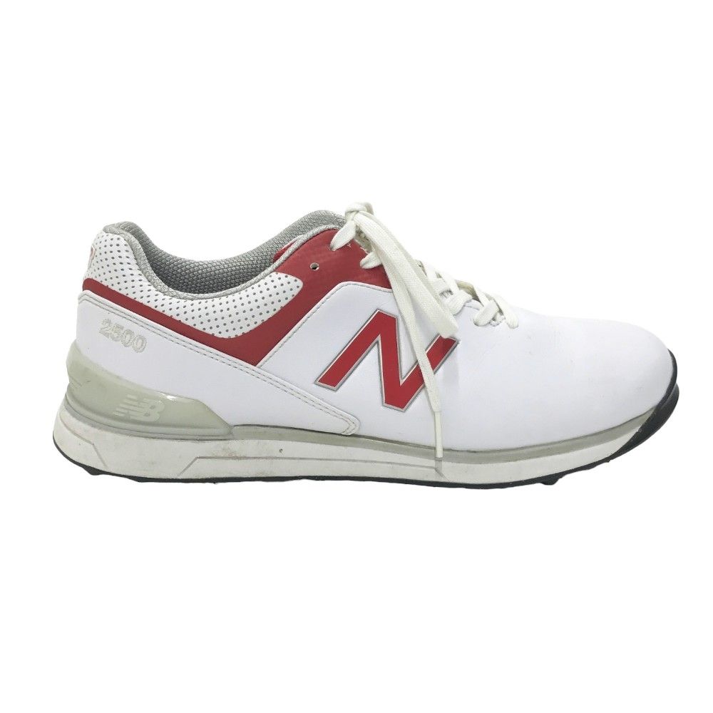 NEW BALANCE ニューバランス MG2500WR ゴルフシューズ  ホワイト系 26.5 [240101232278] ゴルフウェア メンズ ストスト