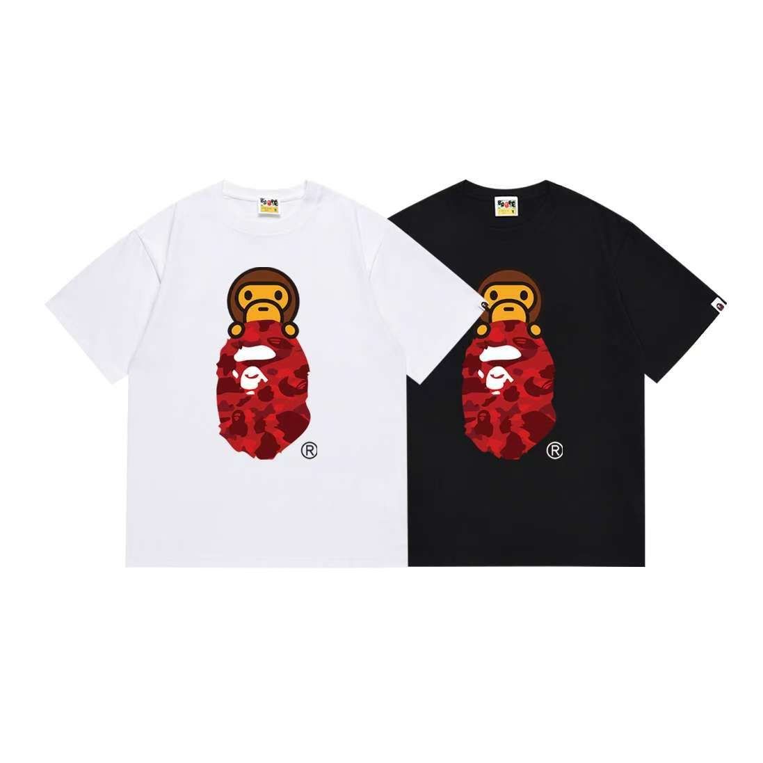 新品未使用】Stussy x A BATHING APE アベイシングエイプ bape T