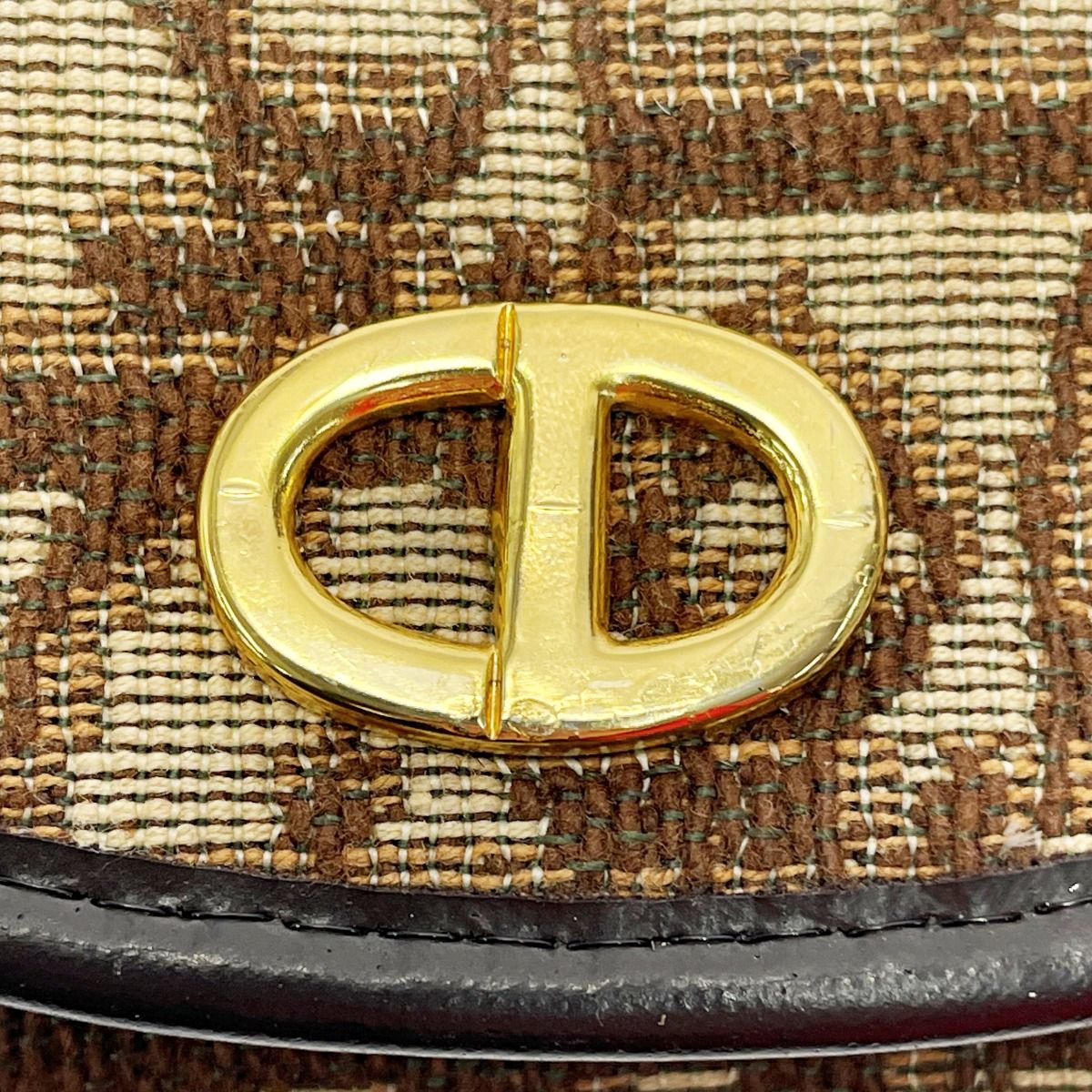 Christian Dior クリスチャンディオール トロッター柄 ブラウン キー