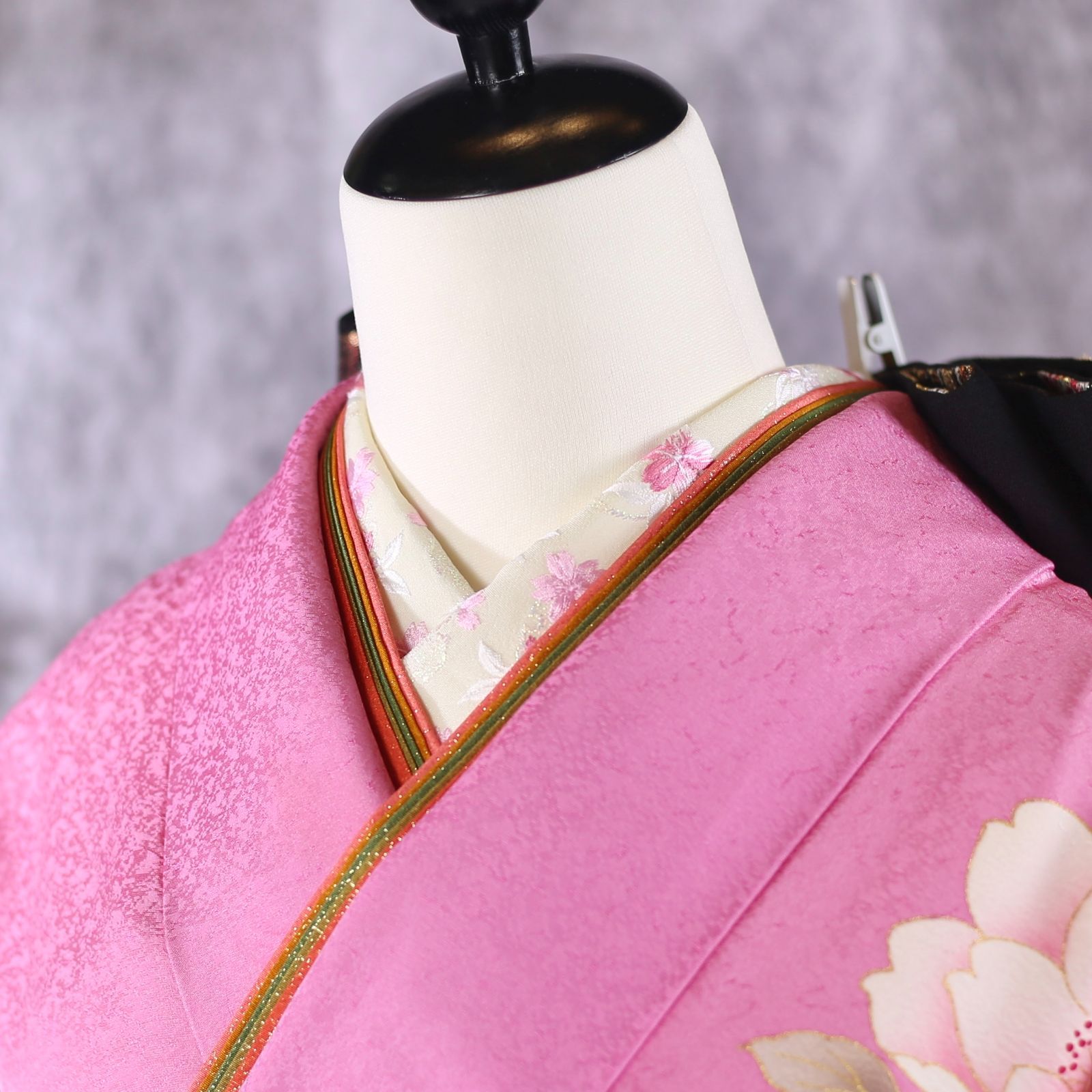 振袖フルセット 振袖セット 振袖 Sサイズ 中古 ピンク×桜 美品