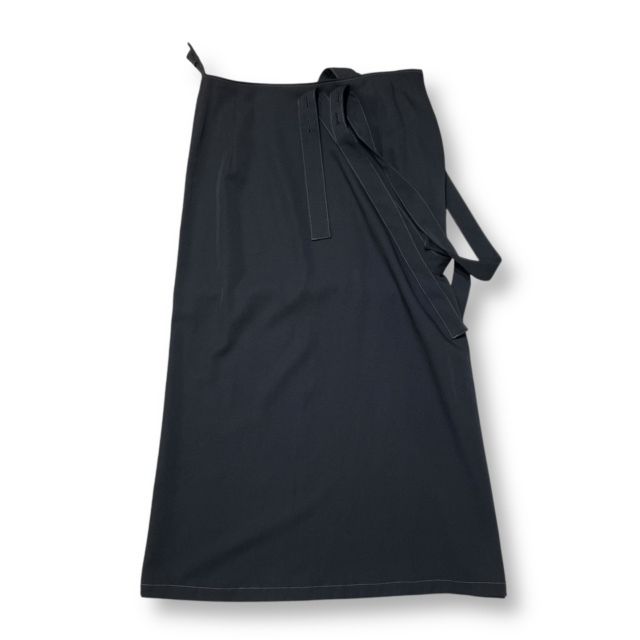 【新品】ヨウジヤマモト レーススカート ブラック ロング モード サイズ1 21aw YOHJI YAMAMOTO ロングスカート スカート サイズ：1 ブラック