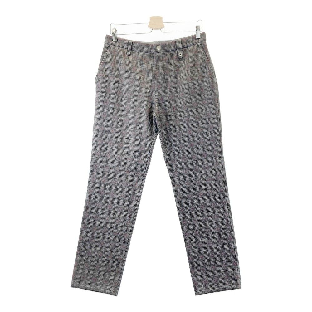 サイズ：46 ADABAT アダバット  ダウン入 ストレッチパンツ グレンチェック柄 グレー系 [240101344339] ゴルフウェア メンズ ストスト