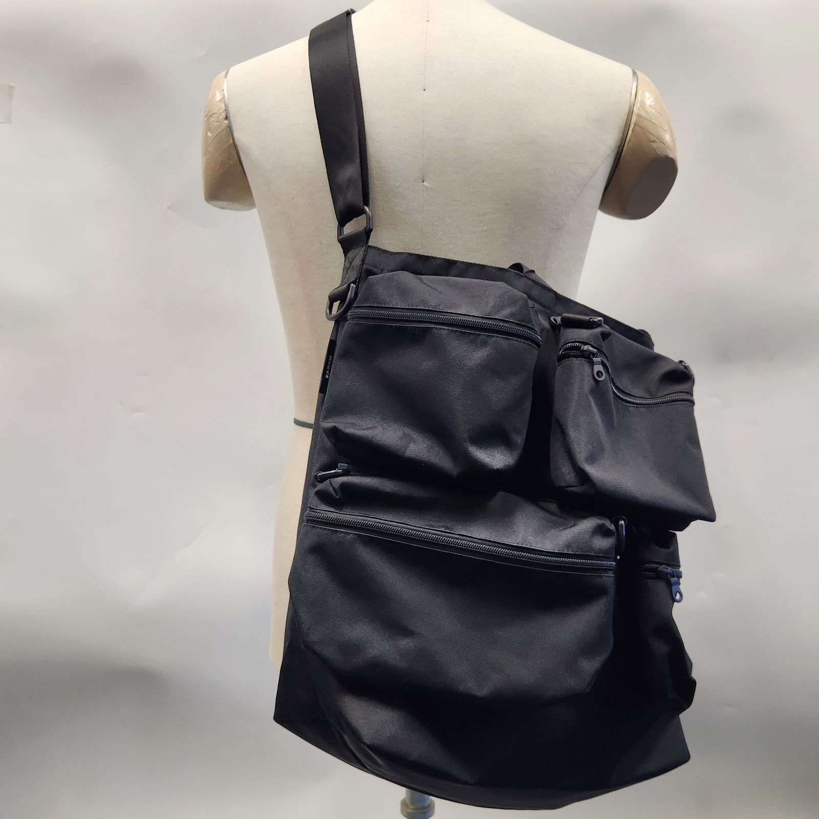 バッグ FADEN Chaos grid shoulder bag FADEN｜カオスグリッドショルダーバッグ 「006_Greenwood」