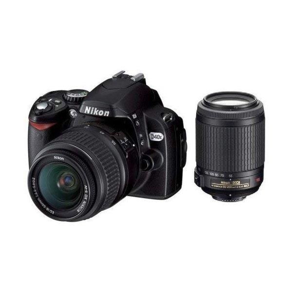 ニコン Nikon D40X ダブルズームキット D40XWZ SDカード付き 23104031