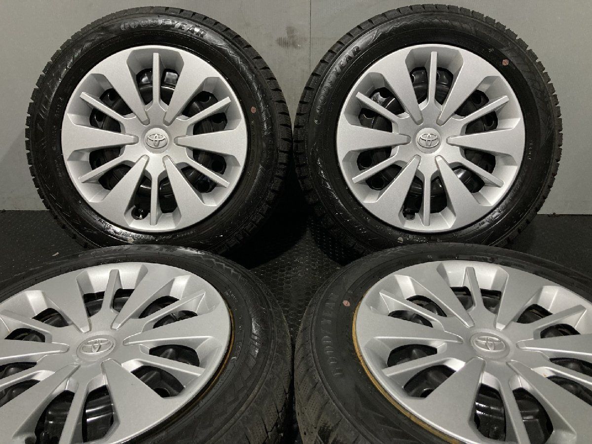 GOODYEAR ICENAVI8 165/65R14】スタッドレス【トヨタ タンク/ルーミー 純正ホイール 14インチ  5J4HPCD100】21年製 バリ溝 (MTM402) - メルカリ