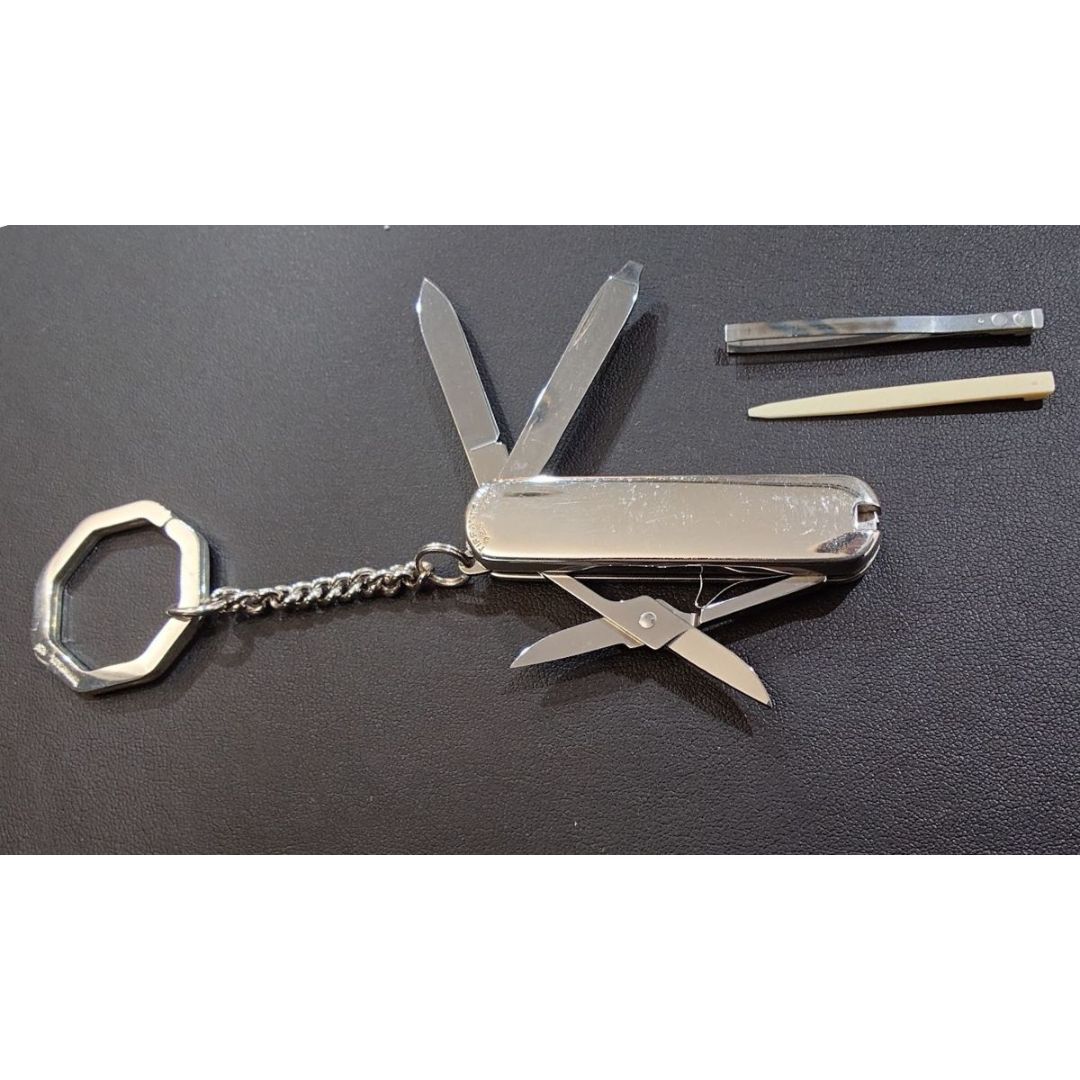 【ティファニー×ビクトリノックス本物】スイスナイフ/SV925×YG750 TIFFANY＆Co. × VICTORINOX ティファニー × ビクトリノックス