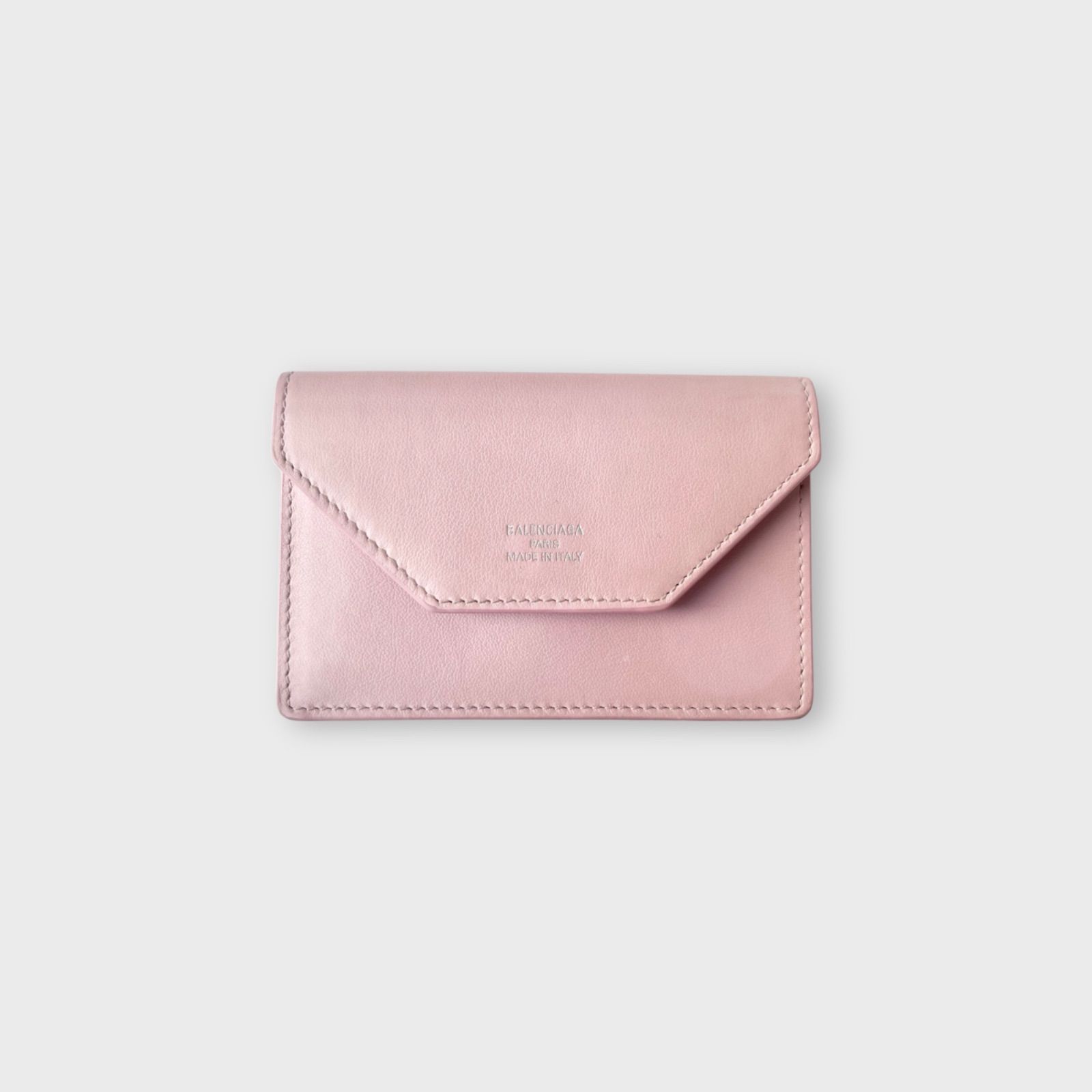 BALENCIAGA バレンシアガ ENVELOPE フラップカードホルダー 750324 ピンク