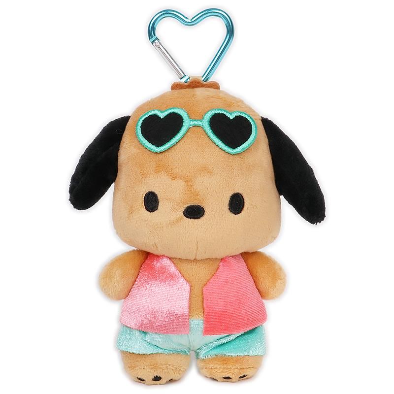 ポチャッコ　ぽちゃキャラシリーズ　ぬいぐるみポーチ サンリオキャラクターズ_ぬいぐるみマルチポーチ ポチャッコ