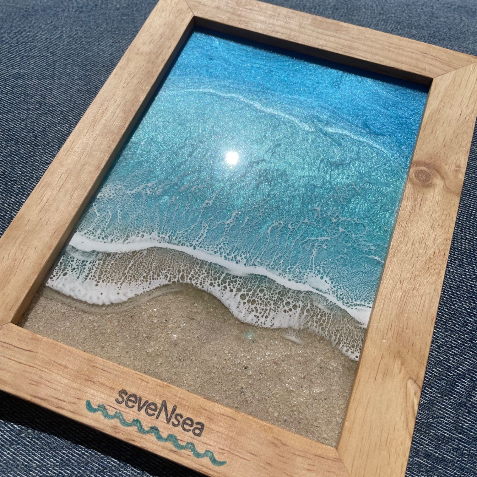 みょが 立体フレーム No.112 】オーシャンアート レジンアート