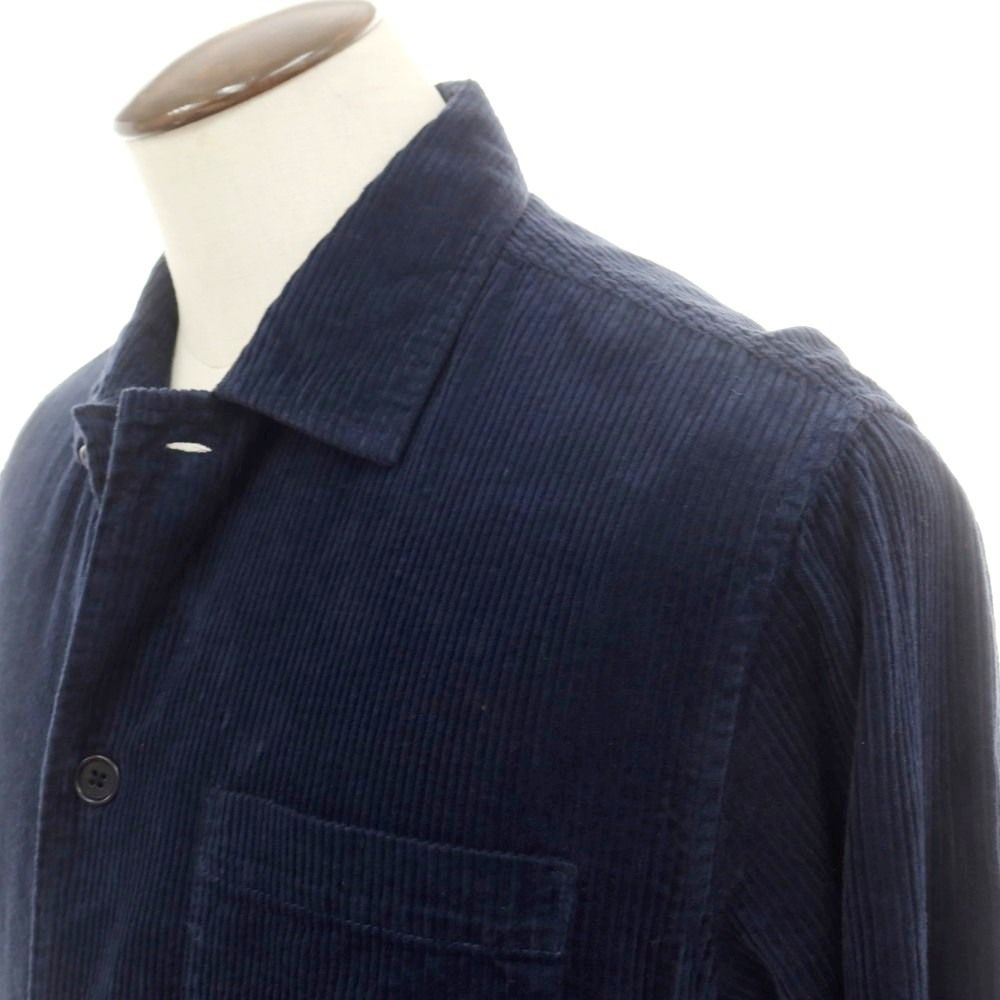 新品】アスペジ ASPESI コットン 中太畝 コーデュロイ シャツブルゾン  