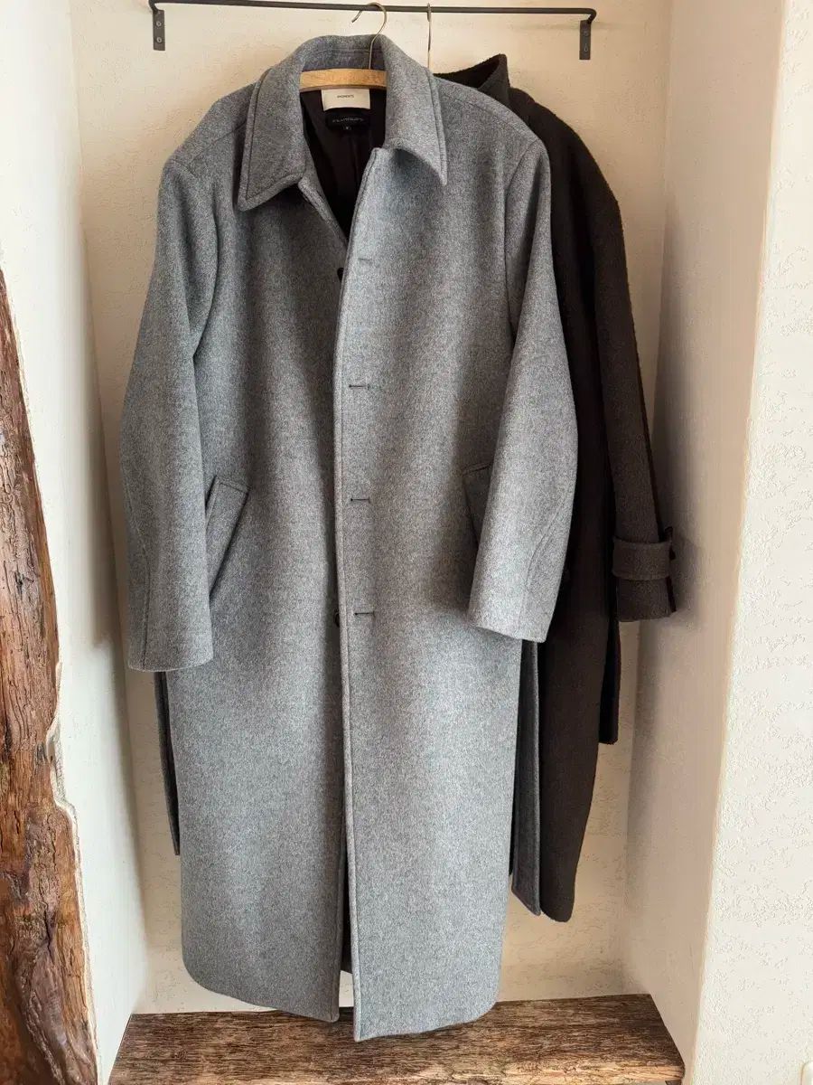 AMOMENTO アモーメント ウールコート ベージュ AMOMENTO(アモーメント