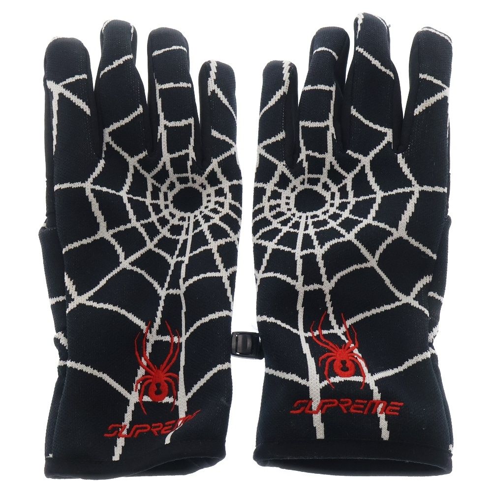 小物 24aw Supreme Spyder Gloves Black M SUPREME (シュプリーム) 24AW x Spyder Gloves BLACK スパイダー