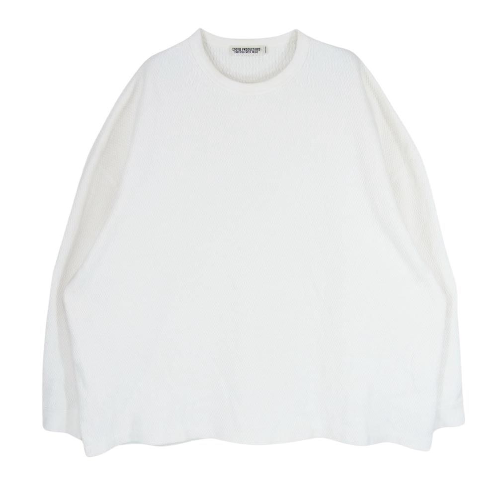 COOTIE クーティー Heavy Waffle Crewneck Sweatshirt ヘビー COOTIE クーティー Heavy Waffle Crewneck Sweatshirt ヘビー