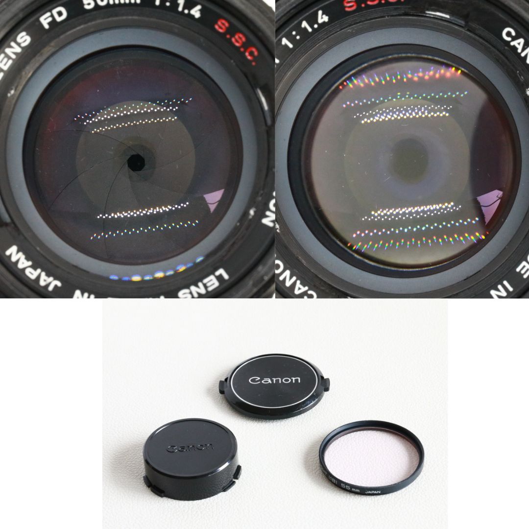 購入特典アリ☆美品 Canon FTb ブラック/FD50mmF1.4s.s.c-