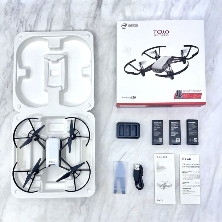 RYZE DJI TELLO BOOST COMBO テロー トイドローン 美品】DJI TELLO