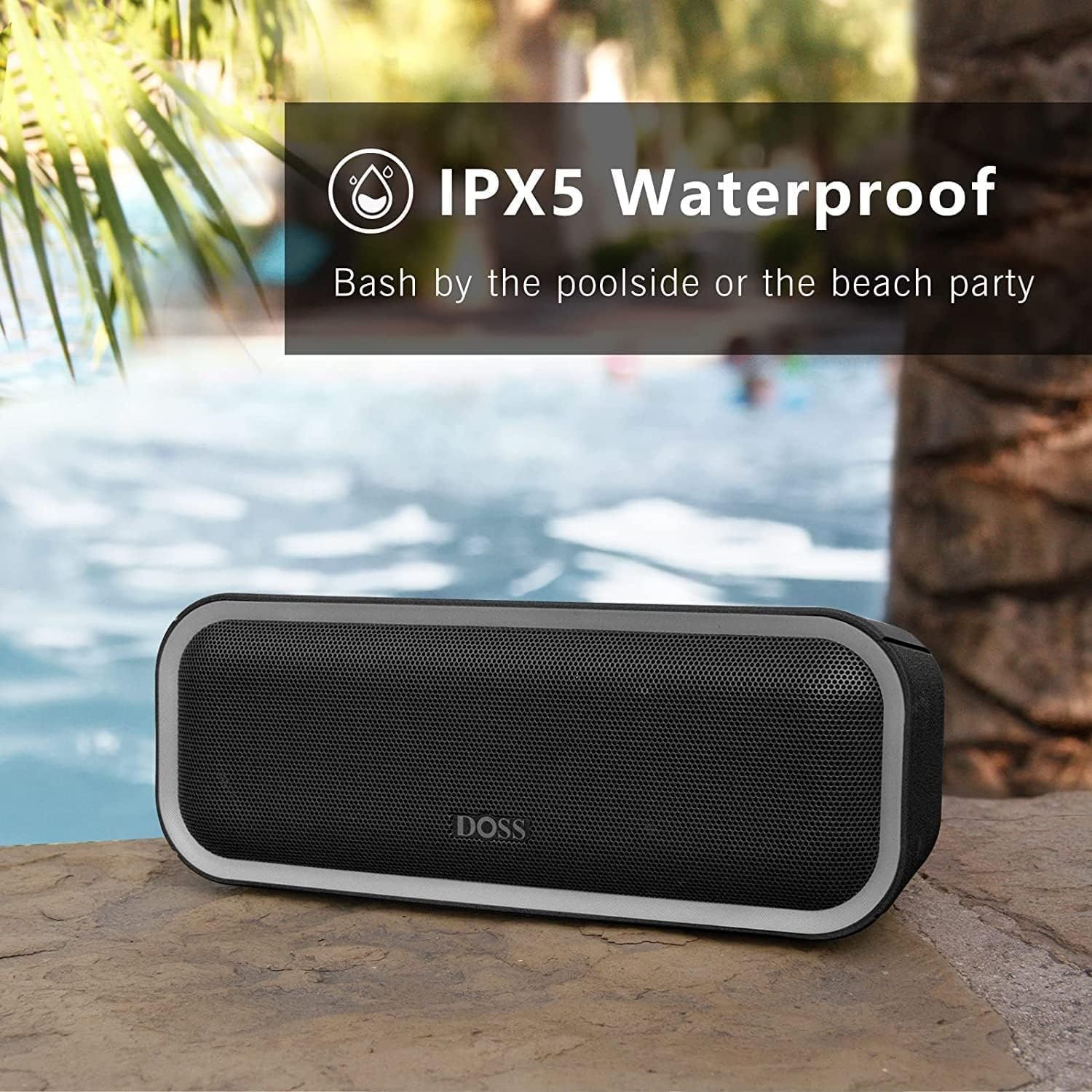 色: グレー】DOSS SoundBox Pro+ Bluetoothワイヤレ - チロル - メルカリ