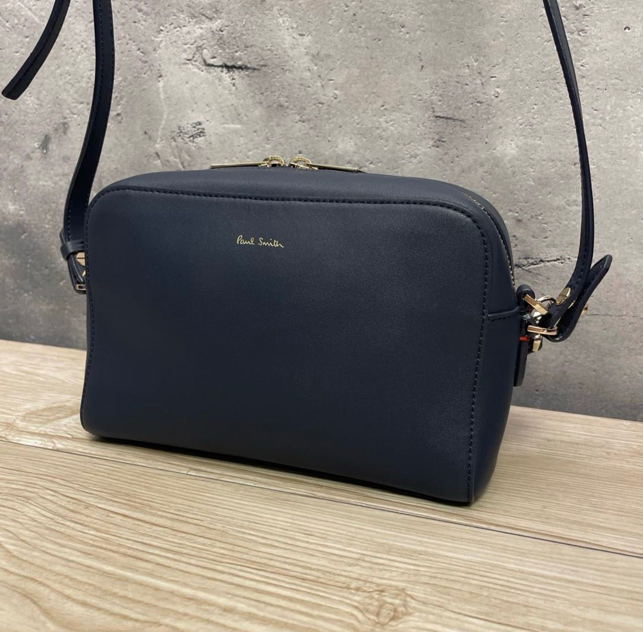 ほぼ未使用！✨Paul Smith ポールスミス ショルダーバッグ ネイビー 美