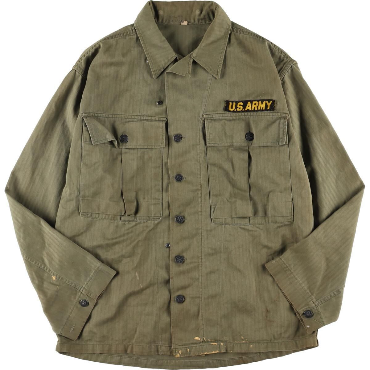 m43 HBT ジャケット 13スターボタン 38R アメリカ軍 ヴィンテージ 第二