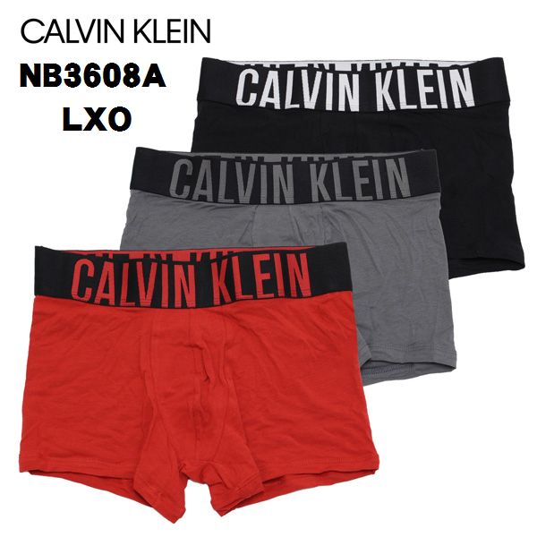 3枚セット ボクサーパンツ カルバンクライン Calvin Klein