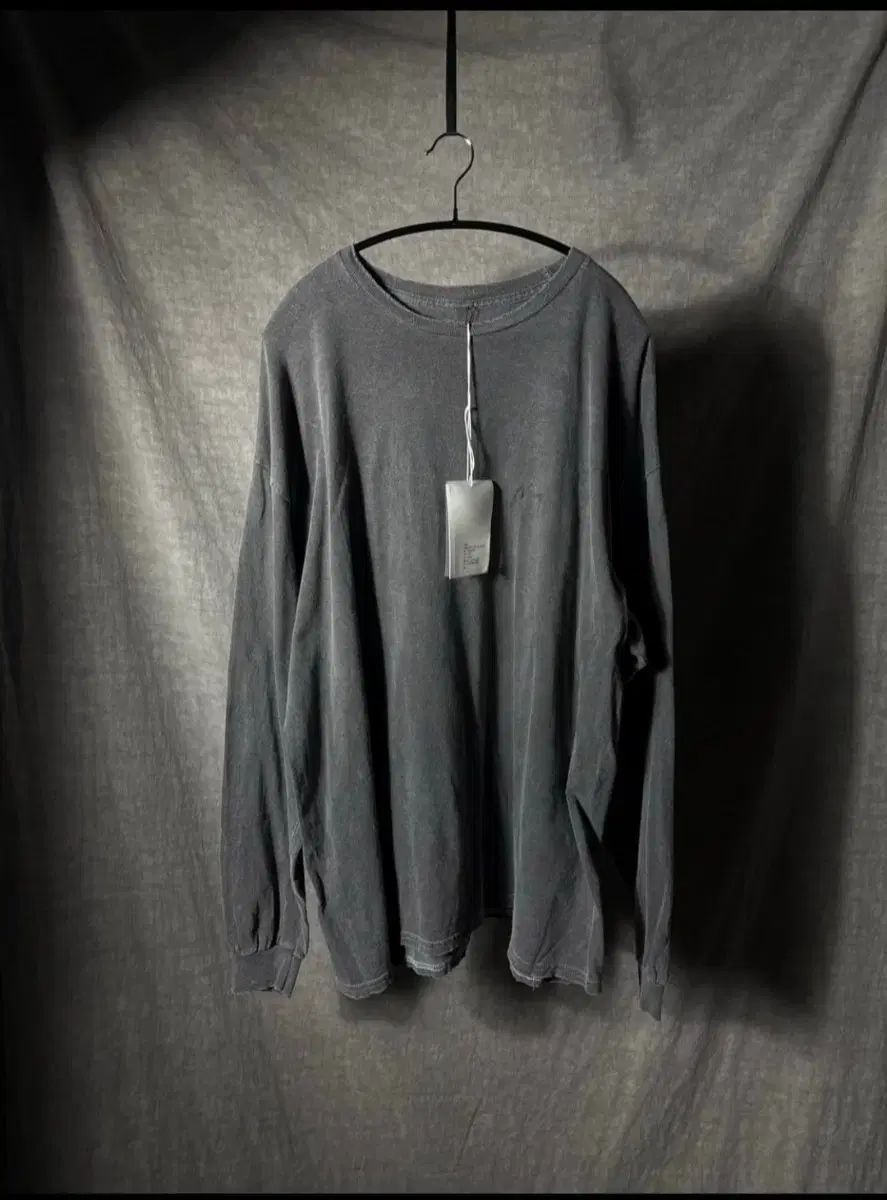 Ancellm25ss Embroidery DyedLongSleeve