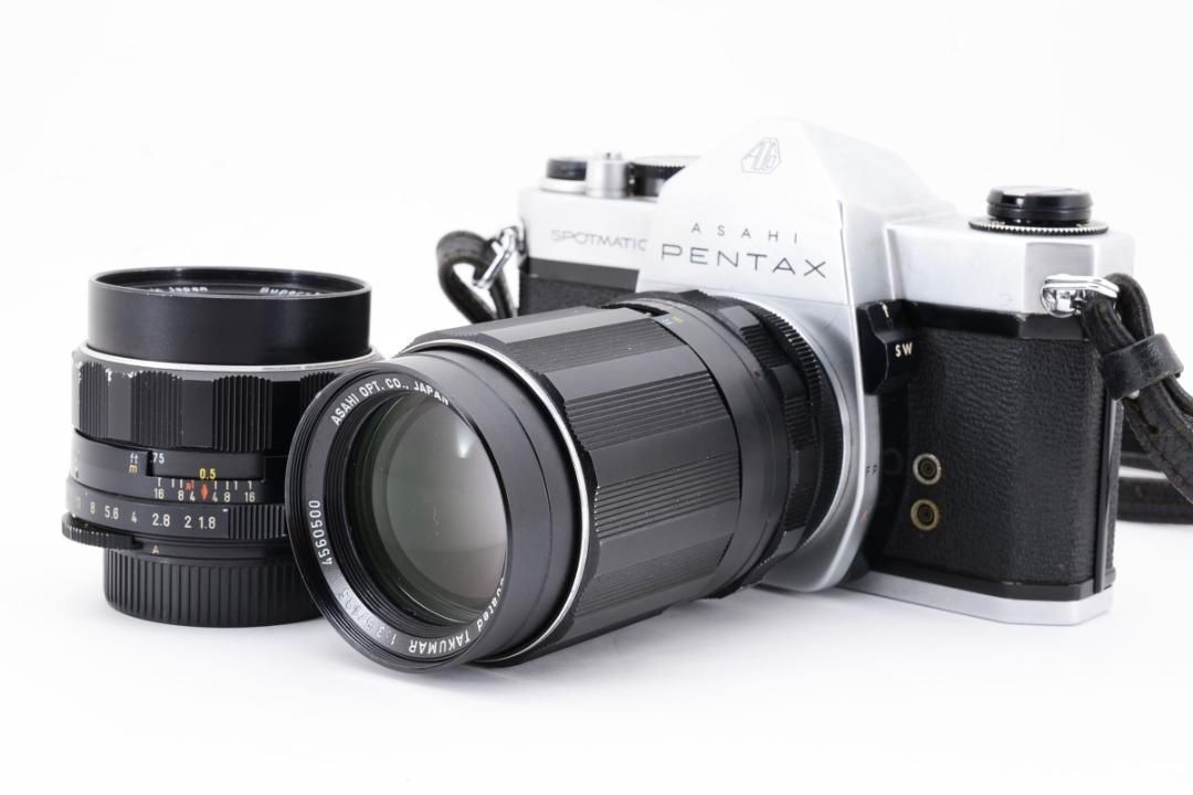 PENTAX SP & Takumar 単焦点レンズ 2本セット SO123 PENTAX SP & Takumar 単焦点レンズ 2本セット SO123 - メルカリ