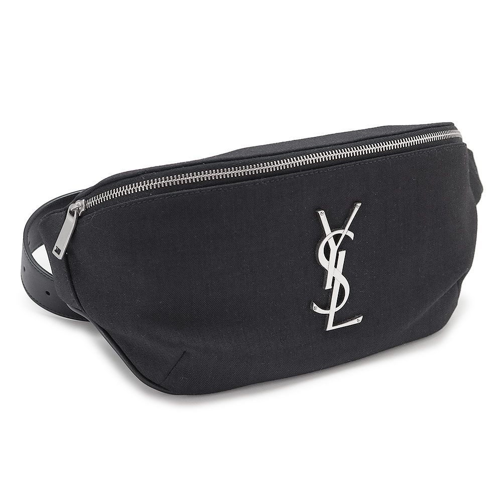 サンローラン ベルトバッグ ボディバッグ ウエストポーチ YSL モノグラム ブラック 黒 SAINT LAURENT 590076 GIV6E 1000