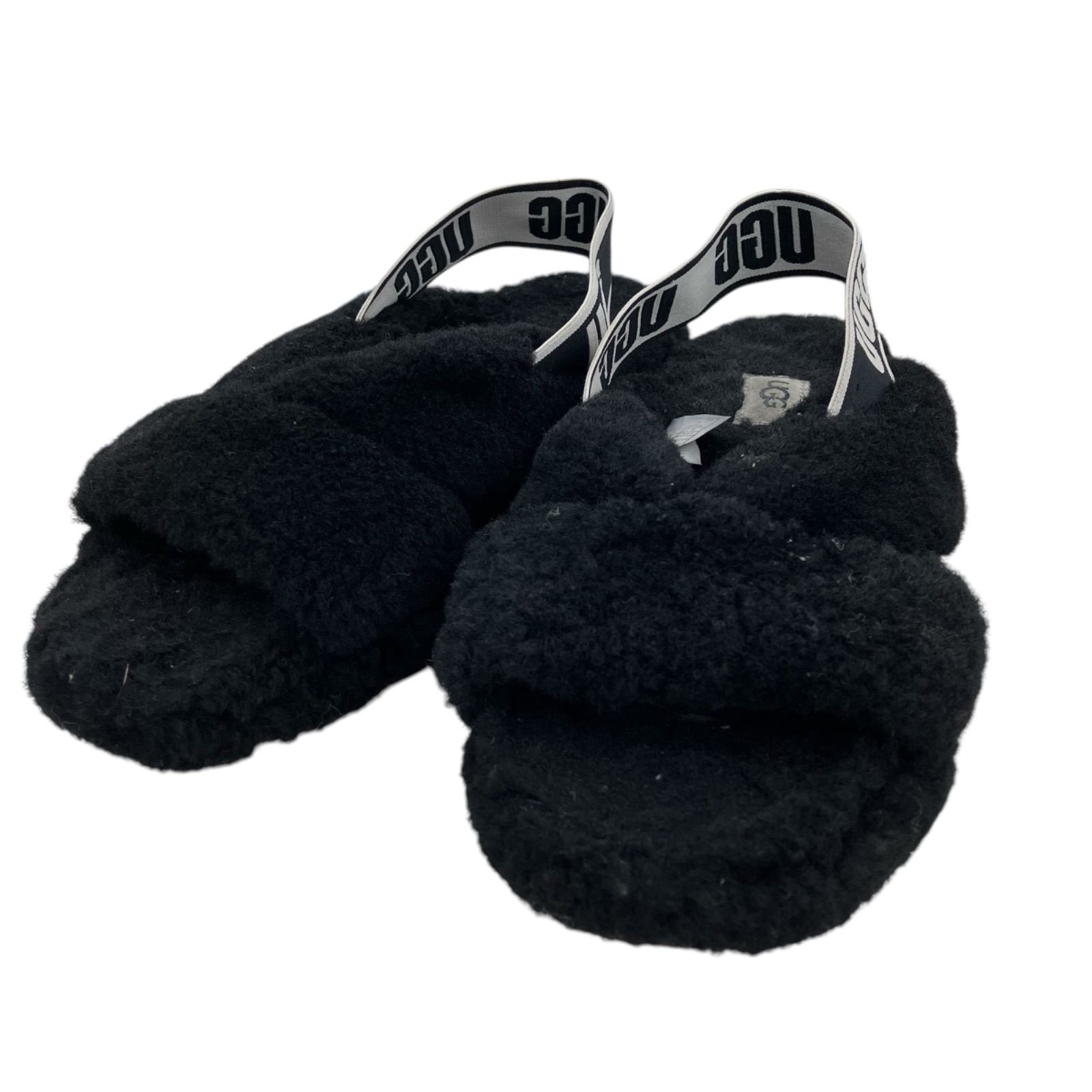 UGG アグ 1117935 W FAB YEAH カラー2色 ファブ イヤー サンダル スリッパ シープスキン ルームシューズ 靴 レディース