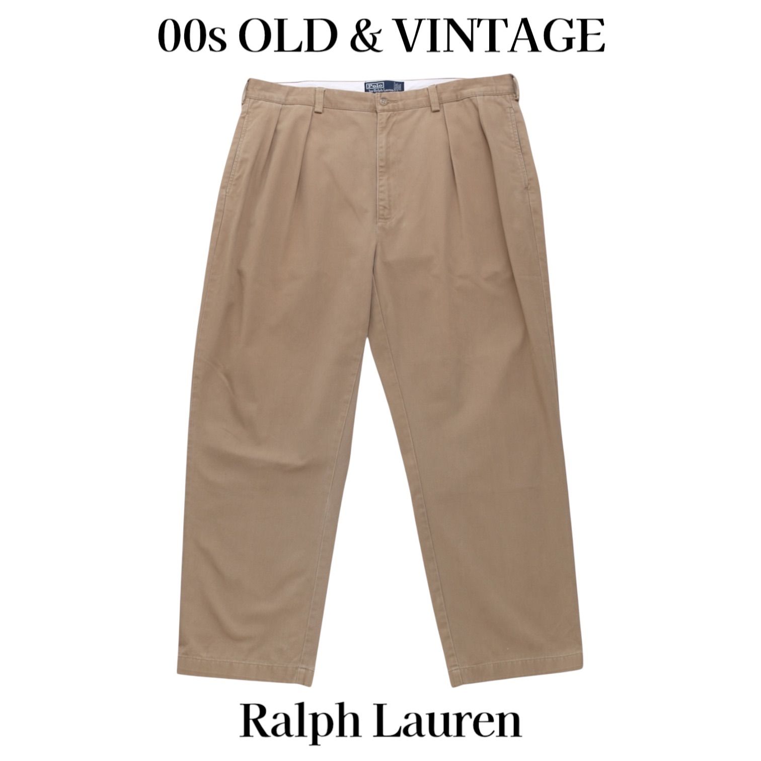 PolobyRalphLaurenラルフローレンアンドリューチノパン古着　W40 PolobyRalphLaurenラルフローレンアンドリューチノパン古着 W40