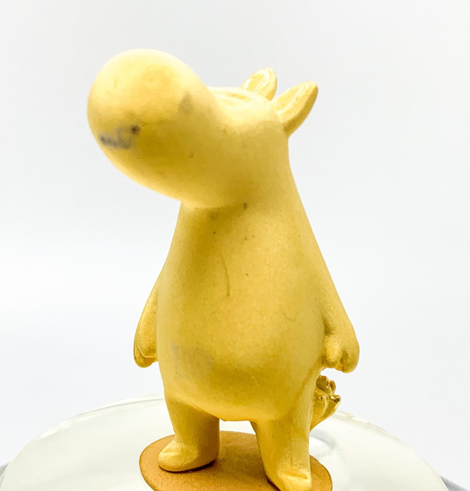 【新品未使用】金沢純金箔＆純銀製　ムーミン　置物 新品未使用】金沢純金箔＆純銀製 ムーミン 置物 新品未使用】金沢純