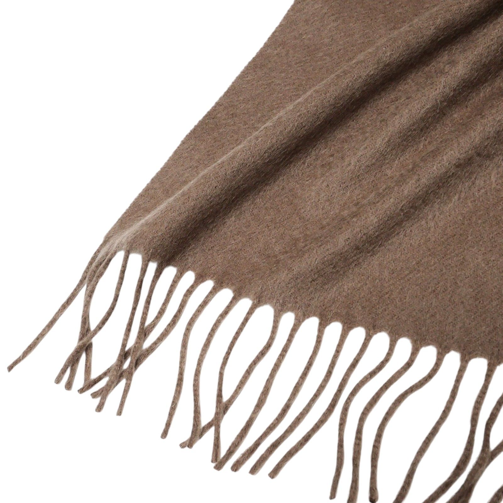 □未使用品□Dunhill ダンヒル マフラー 総カシミヤ フリンジ  