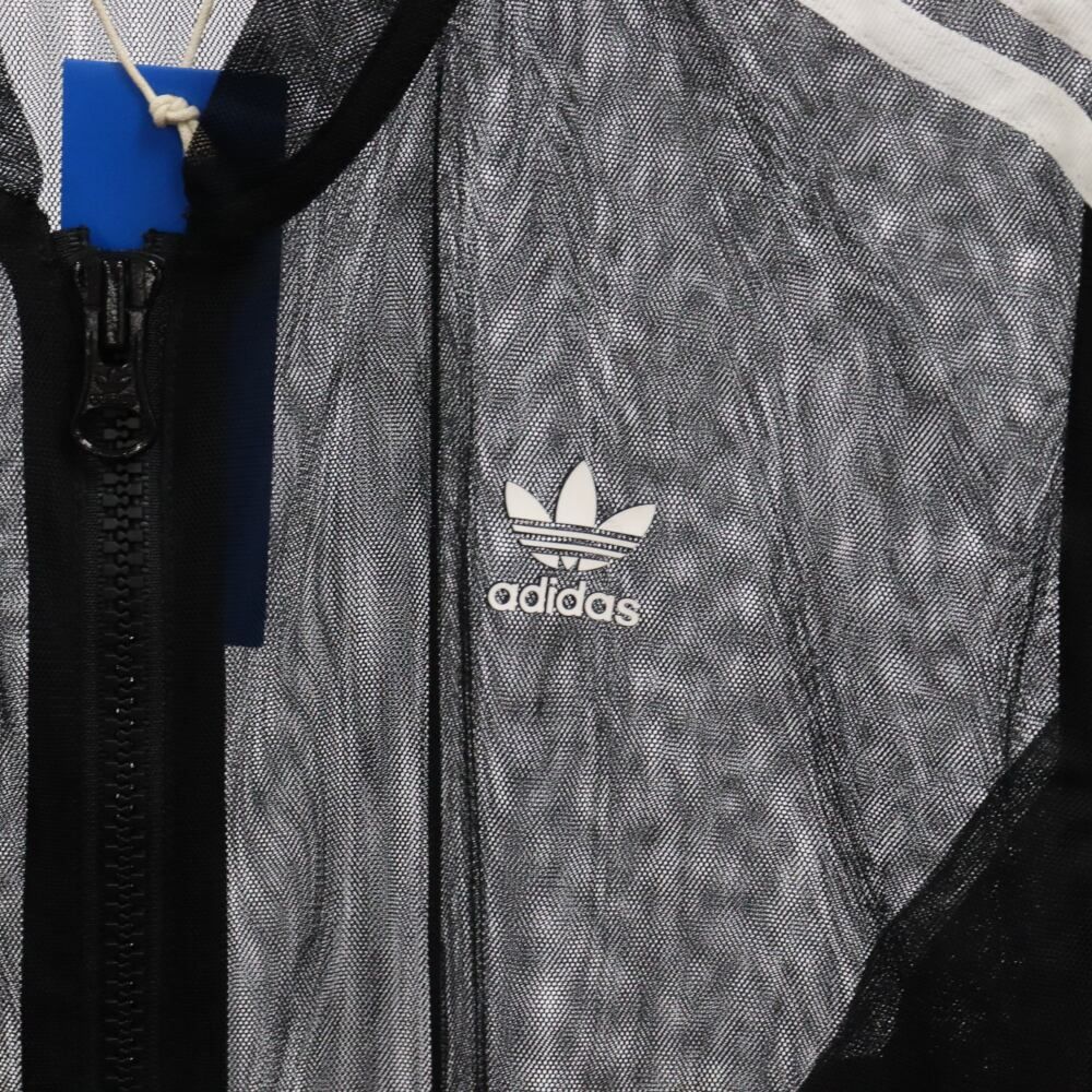 adidas (アディダス) メッシュ ジップアップブルゾン ジャケット