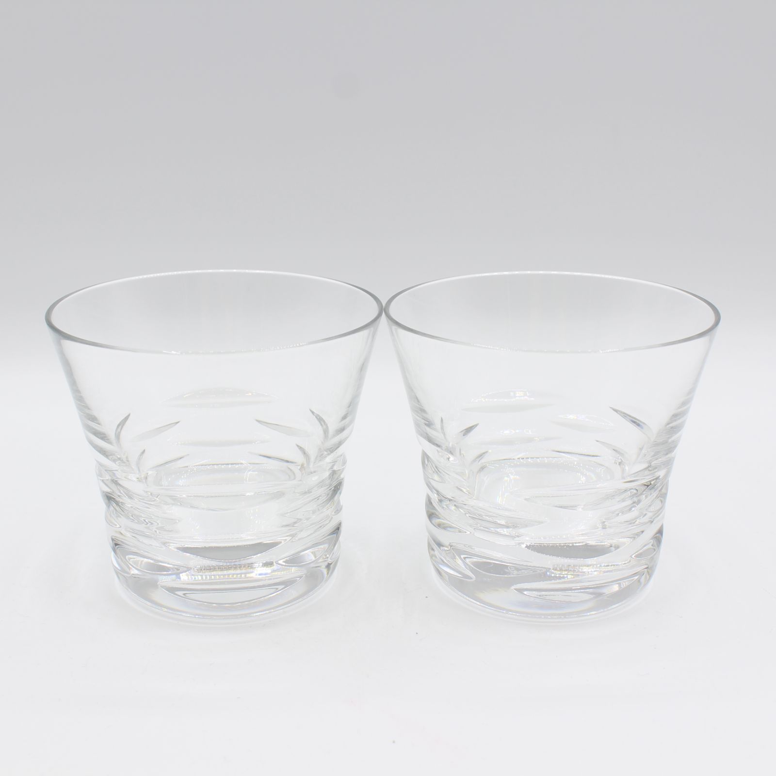 592)Baccarat バカラ クリスタルガラス ローラー ロックグラス 2 592)Baccarat バカラ クリスタルガラス ローラー ロックグラス 2