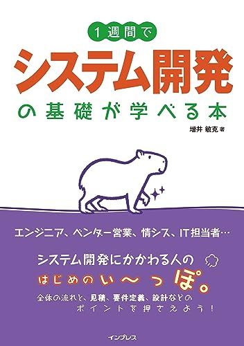 1週間でシステム開発の基礎が学べる本 (1週間で基礎が学べるシリーズ)／増井 敏克