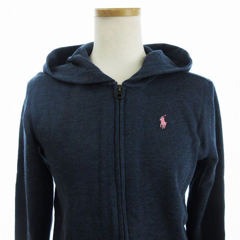 ポロ ラルフローレン POLO RALPH LAUREN パーカー スウェット 長袖 ジップアップ ワンポイント 国内正規 紺 ネイビー □GY99  - メルカリ