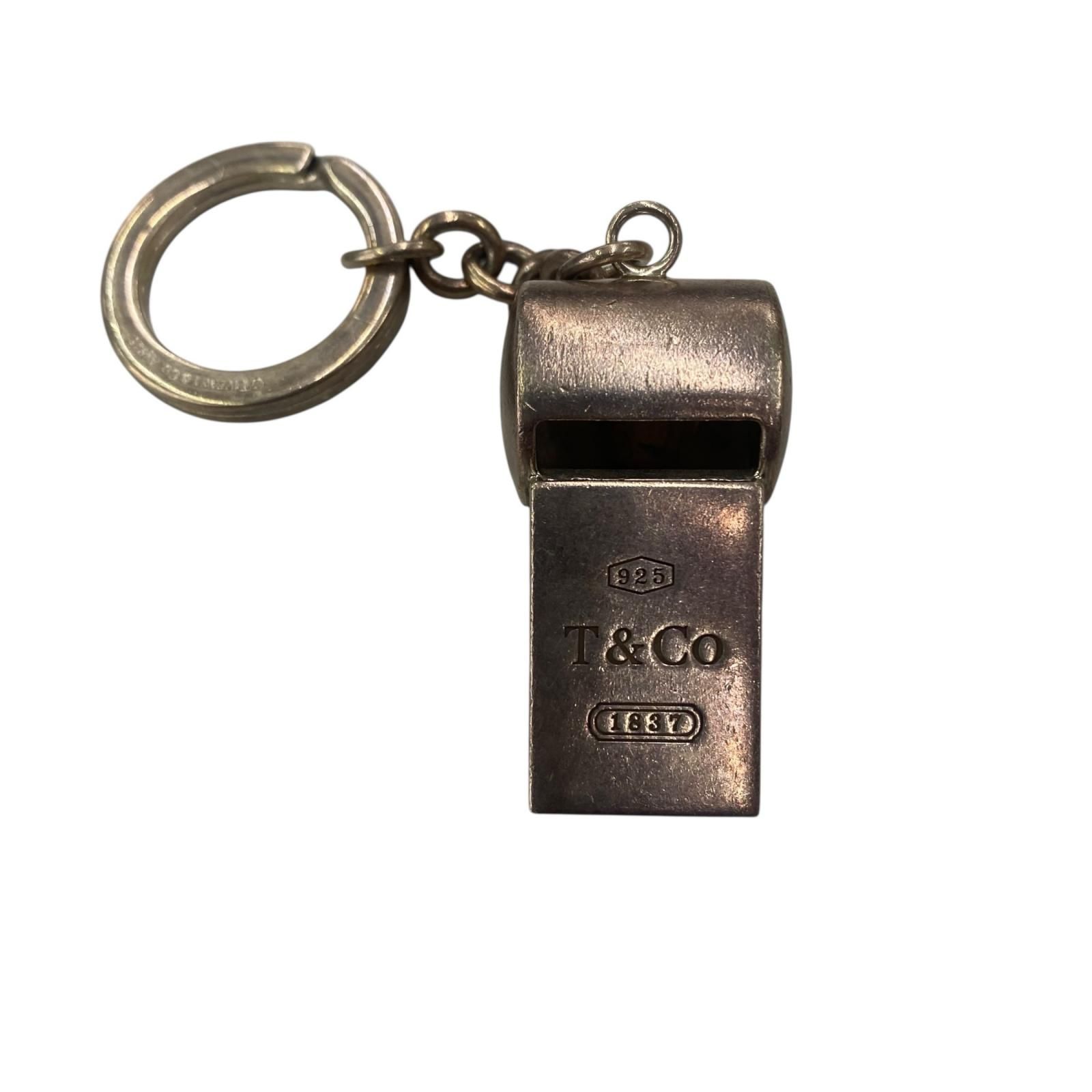 186005 TIFFANY-Co. ティファニー TIFFANY-Co. SV925 ホイッスル キーホルダー 1837 Ag925