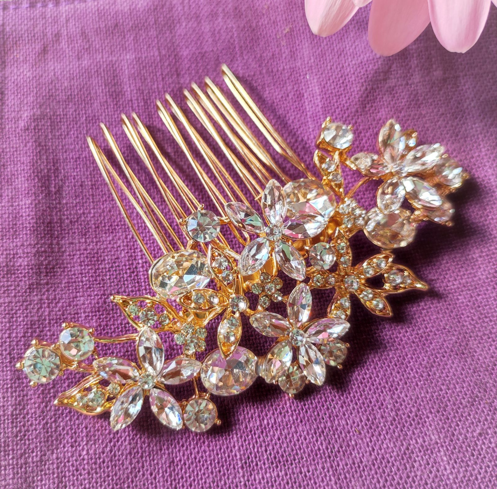 sakuraページ リバティ ヘアアクセサリー 受注制作】Everpink Sakura. 本物のお花 厳選花で仕上げる桜の髪