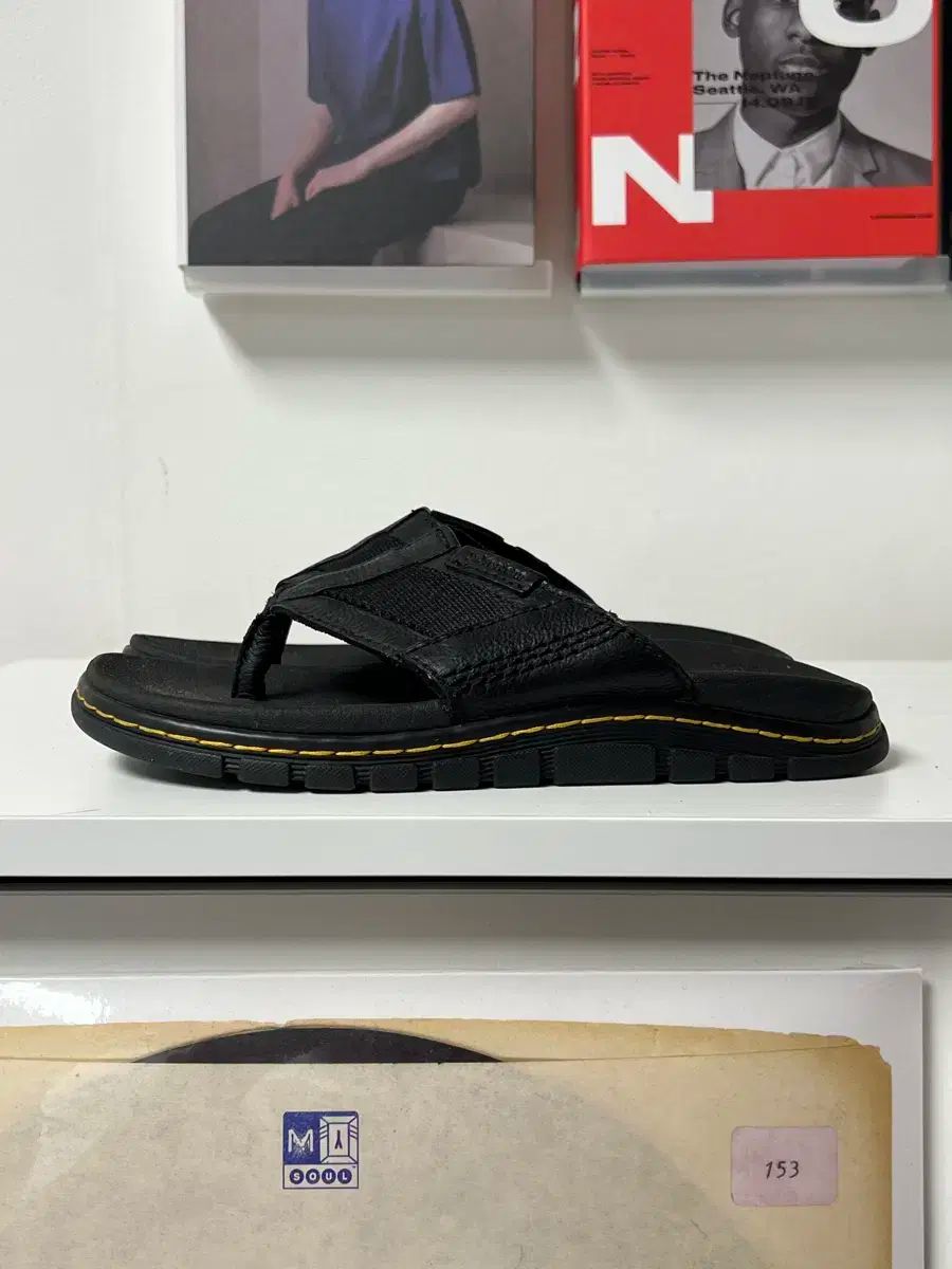 DR. MARTENS ドクターマーチン Athens Thong ビーチサンダル サンダル 黒 EU36 230mm