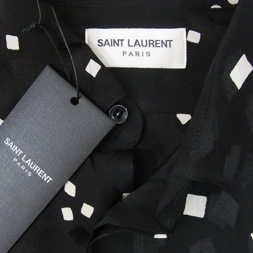 SAINT LAURENT サンローラン 564172 Y1A80 シルク100％ スクエア 