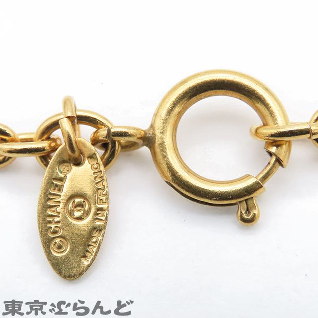 CHANEL シャネル マトラッセ ココマーク ネックレス 3858 ゴールド シャネル CHANEL マトラッセ ココマーク ネックレス 3858