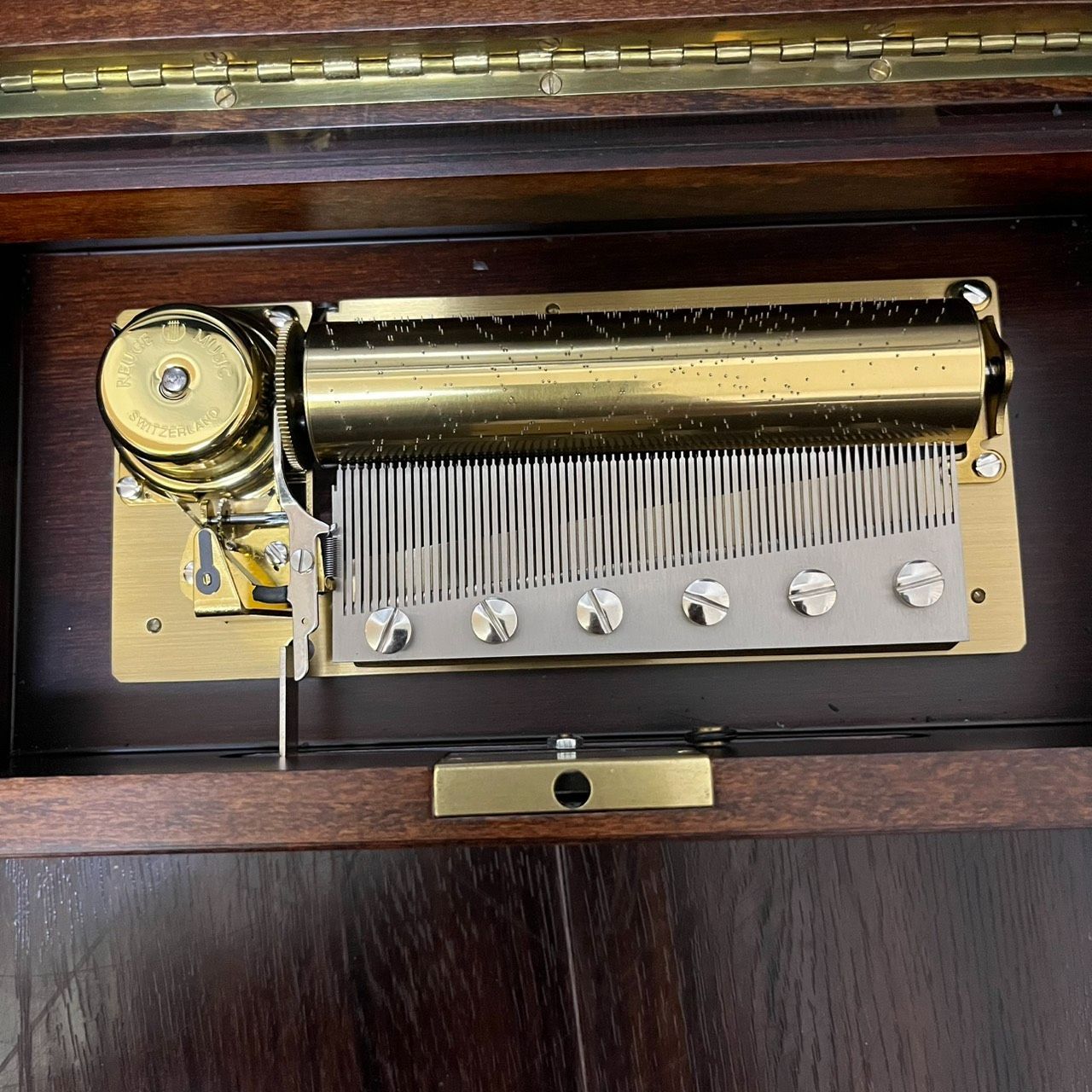 REUGE MUSIC オルゴール Canon (3parts) J.Pachelbel 72弁 動作確認