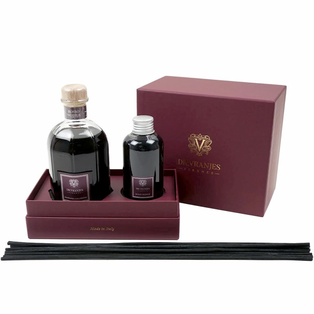 ドットール ヴラニエス ロッソ ノービレ ルームフレグランス ディフューザー 赤ワインを感じさせる香り 250ml＋150ml ギフトボックス DR.VRANJES ROSSO NOBILE