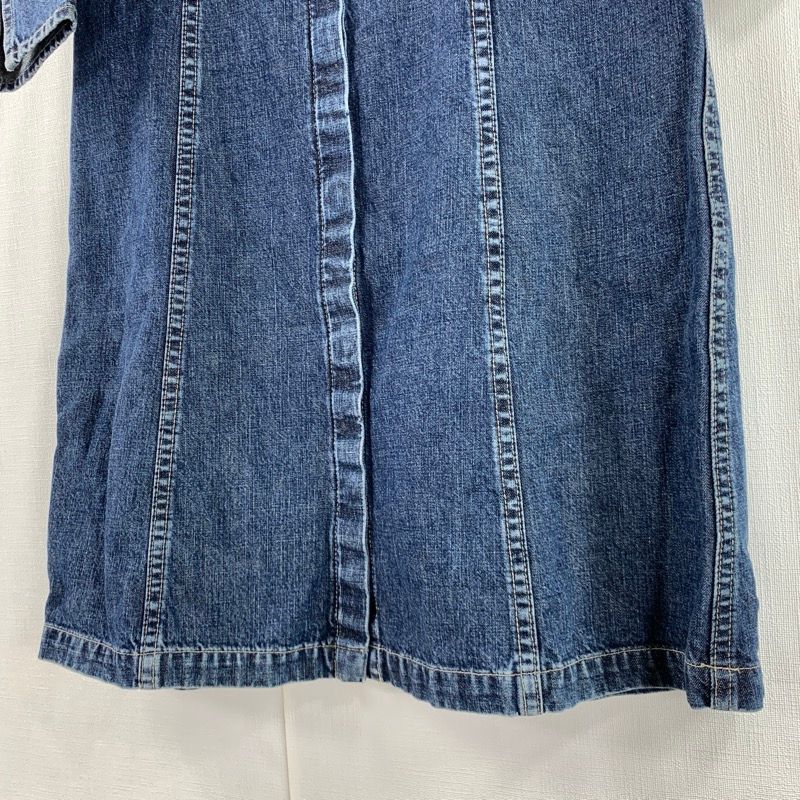 ヒステリックグラマー コットン デニムワンピース  フリーサイズ ヒステリックグラマー hysteric Glamour デニムワンピース FREE