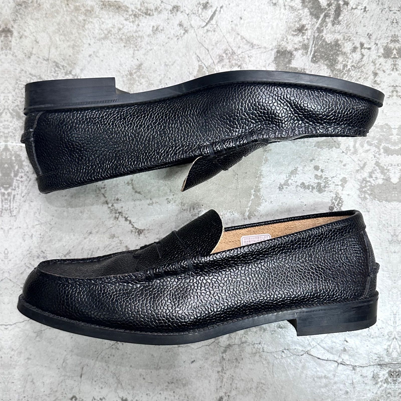 THE KENFORD FINESHOES EMBOSSED LOAFERS エンボスローファーズ