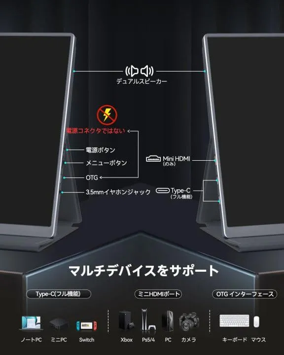 4K Portable Monitor U13NA Intehill 4K Portable Monitor for Laptop