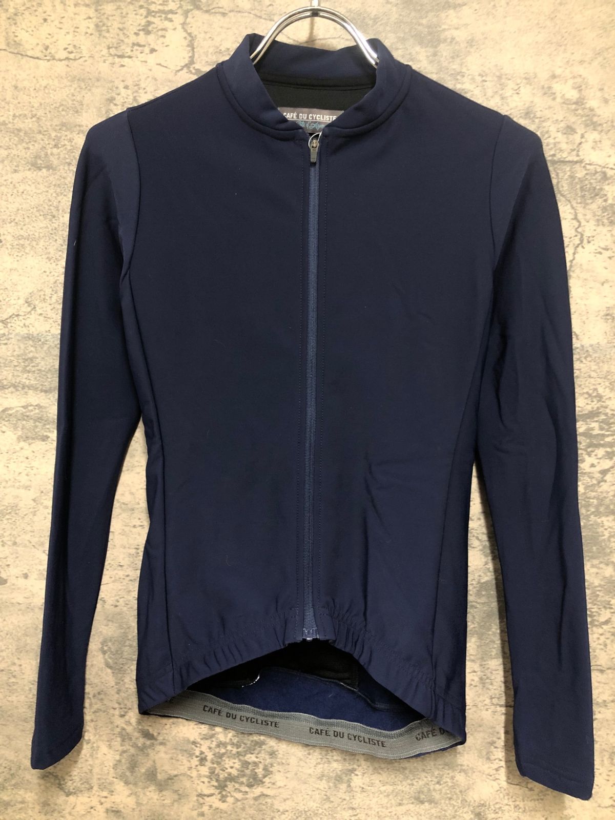 CAFE DU CYCLISTE サイクルベスト ネイビー JD807 カフェドシクリステ Cafe du Cycliste 長袖 サイクル